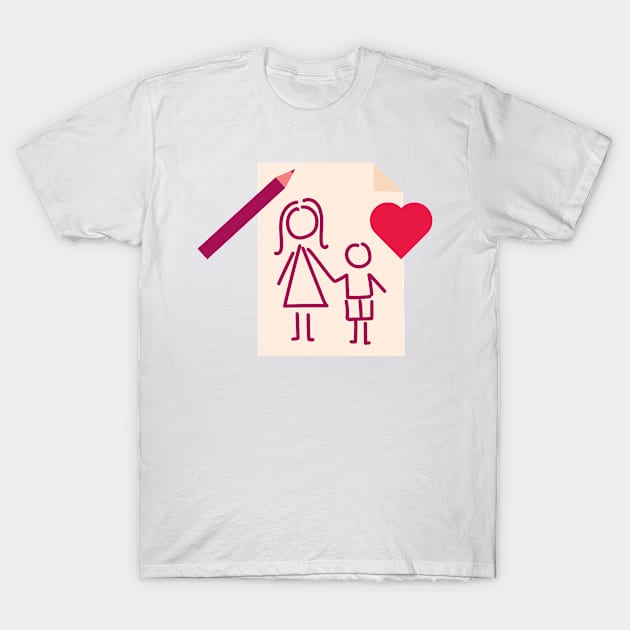 mothers day gift T-Shirt by Mdath